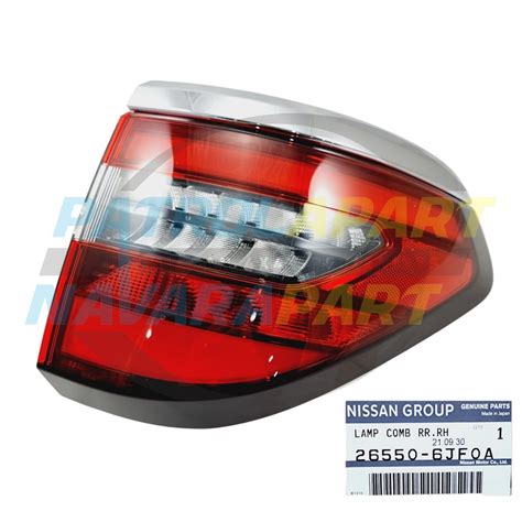 Genuine Nissan Patrol Y Wagon Rh Body Led Tail Light S