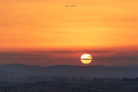 Orange sunset clouds by trekking-triP on DeviantArt