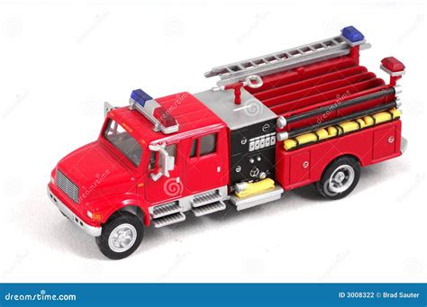 Toy Fire Truck stock photo. Image of department, apparatus - 3008322