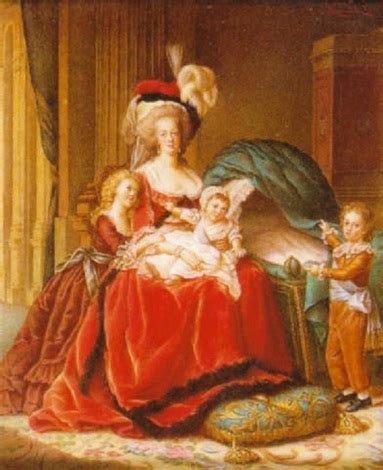 Retrato De Maria Antonieta Con Sus Hijos By Alberto De Larrumbide On Artnet