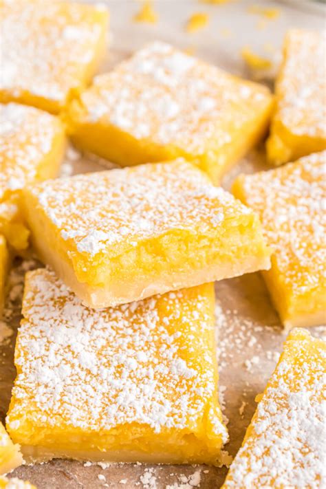 Keto Lemon Bars No Sugar No Flour Recipes