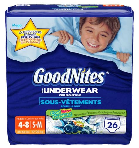 Baby Dry Diapers Review, Goodnites Boys Underwear Small/Medium, Boy, 26...