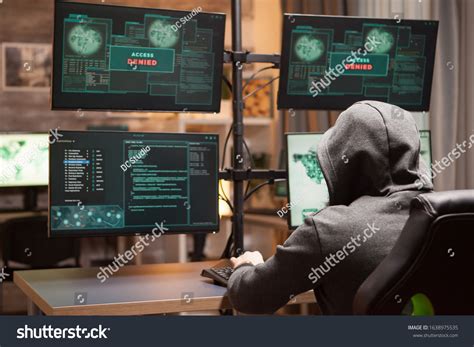 1102 Hacker Wearing Hoodie Images Stock Photos And Vectors Shutterstock