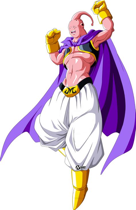 majin buu dragon ball super by naironkr on DeviantArt