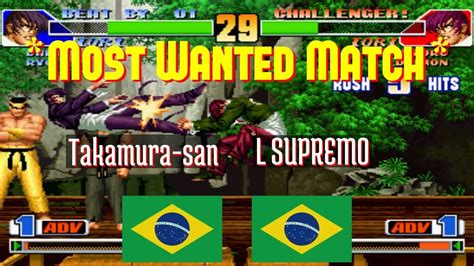 FT20 Kof98 Takamura San BR Vs L SUPREMO BR King Of Fighters 98