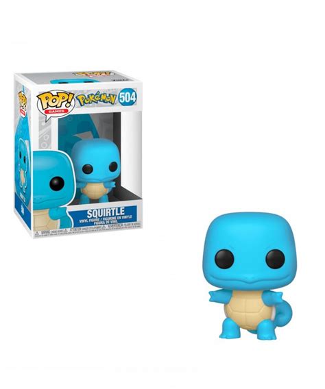 Squirtle Pokemon Muñeco Funko Pop Vinyl 504