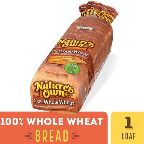 Natures Own® 100 Whole Wheat Bread 20 Oz Loaf 20 Oz Shipt