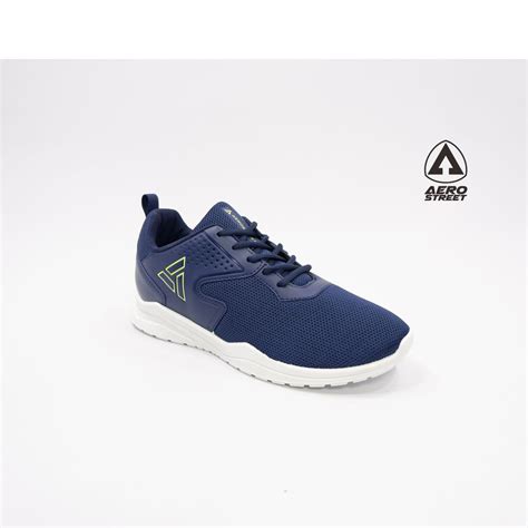 Jual Aerostreet Delta Navy Sepatu Sneakers Casual Sport Sekolah