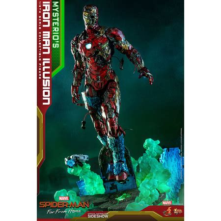 Marvel Mysterio S Iron Man Illusion 1 6 Figure Hot Toys 906794 MMS580