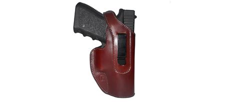 Funda para pistola Glock 19 25 de cuero marrón int LimaGuns Armas