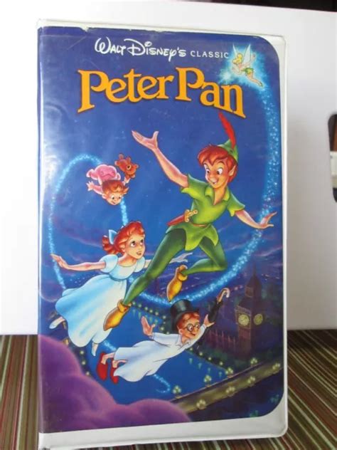 Disney S Classic Black Diamond Edition Peter Pan Vhs Good