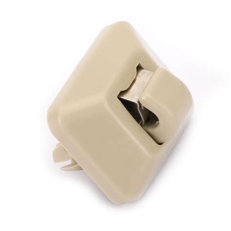 Pcs Car Sun Visor Hook Clip Bracket Replacement For Audi A A L Beige