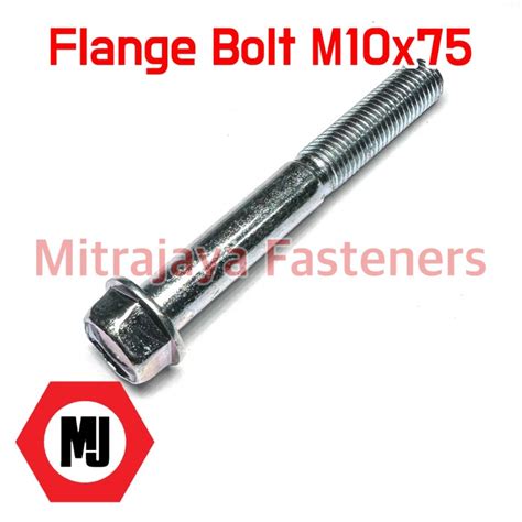 Jual Baut Flange Bolt M X Putih Kota Bandung Mitrajaya