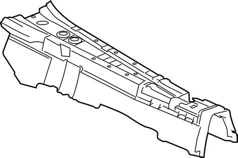 Cadillac Cts Floor Pan Insulator Upper Gm Parts