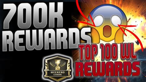 Top 100 Weekend League Rewards 700k Coins Madden 19 Ultimate Team