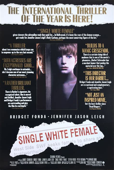 Nostalgipalatset - SINGLE WHITE FEMALE (1992)
