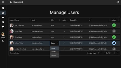 MUI Responsive Data Grid Table Sort Edit Search Filter React