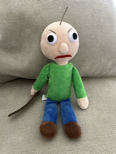 Baldis Basics 11 Angry Stuffed Plush Mad Baldi With Ruler Basically