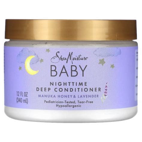 SheaMoisture Baby Nighttime Deep Conditioner Manuka Honey Lavender