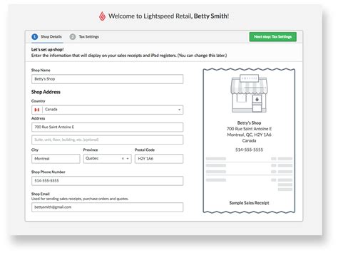 Configuring essential settings – Lightspeed Retail (R-Series)
