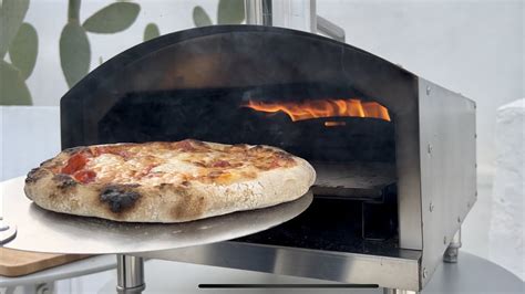 Forno A Legna Vevor Per Pizza In Acciaio Inox Portatile Youtube