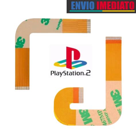 Cabo Flat Leitor Óptico Playstation 2 Ps2 Modelos J e L SCPH 7XXXX