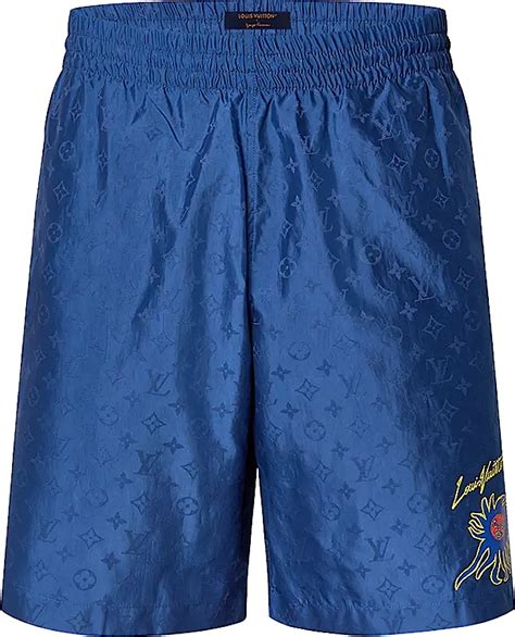 Louis Vuitton X YK Blue Monogram Swim Shorts INC STYLE