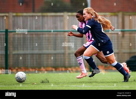 Action During A Womens Football Game Between Millwall FC Lionesses And