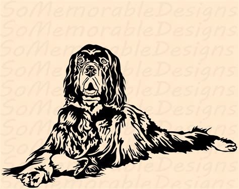 Gordon Setter Svg Gordon Setter Svg File For Cricut Gordon Setter