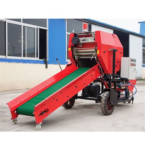 Corn Silage Round Baler Full Automatic Silage Round Baler Baler