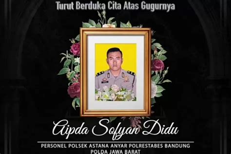 Siapa Aipda Sofyan Ini Profil Biodata Polisi Korban Bom Bunuh Diri Di