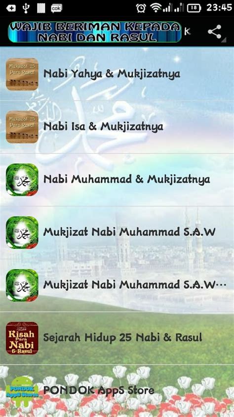 Mukjizat Para Nabi Rasul Android Apps On Google Play