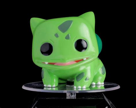 Shiny Bulbasaur custom Funko Pokémon Pop Vinyl Etsy