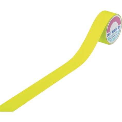 CAINZ DASH日本緑十字社 滑り止めテープ 蛍光黄 ASS FY mm幅 m 塩ビ鉱物粒子 屋内外兼用 別送品 梱包用品 通販 ホームセンターのカインズ