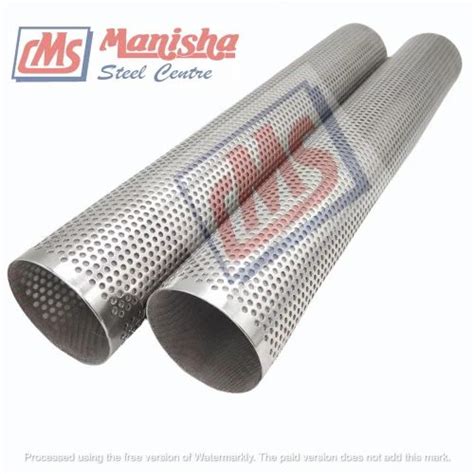 Perforated Stainless Steel Tube At 500 Kg Perforated SS Tube In