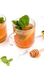 Copycat Starbucks Medicine Ball Honey Citrus Mint Tea Feast West