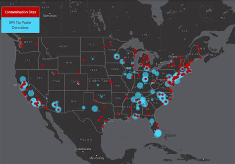 Pfas Water Contamination Map