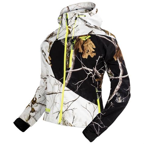 Women S Fxr Mission Waterproof Realtree Camo Softshell Hooded Jacket