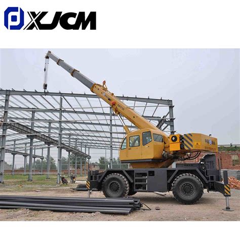 Xjcm Wheel Rt Crane Ton Rough Terrain Mobile Crane Rough Terrain