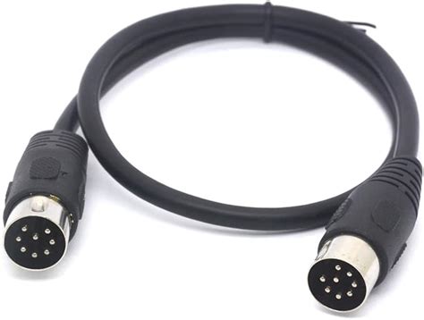 Tomost Cable Midi De Extensi N Con Conector Din De Pines Macho A