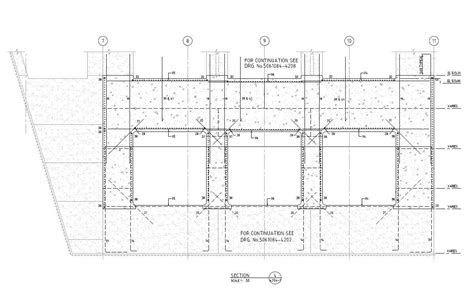 Beam Design Drawing With RCC reinforcement Bars PDF file - Cadbull