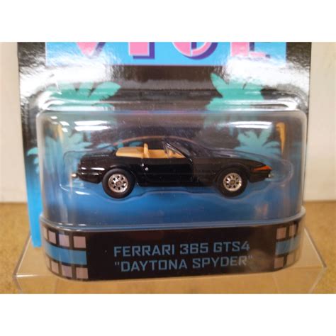 FERRARI GTS DAYTONA SPYDER MIAMI VICE HOT WHEELS PREMIUM BCN STOCK CARS
