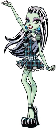 Todo Sobre Monster High Artwork Png De Frankie Stein