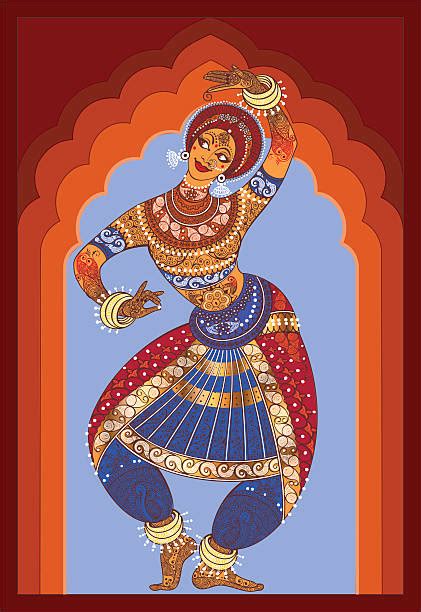 Kathak Dance Illustrations Royalty Free Vector Graphics And Clip Art Istock