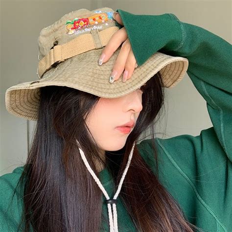 Ảnh thật NÓN BUCKET CAO BỒI UNISEX SIÊU HOT Shopee Việt Nam