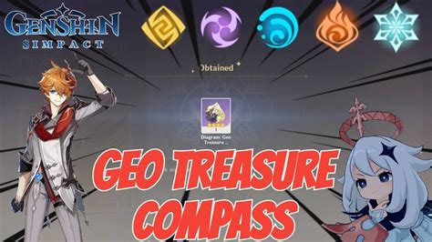 Geo Treasure Compass Genshin Impact Youtube