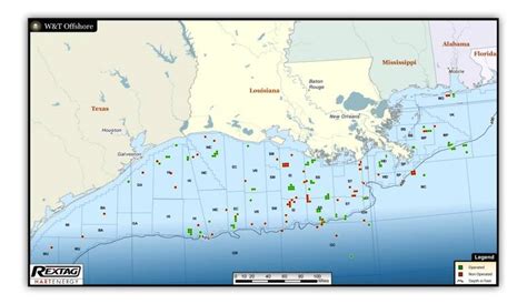 Gulf Oil Rig Locations Map