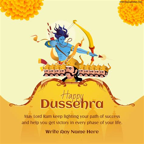 Happy Dussehra 2021 Name Pictures