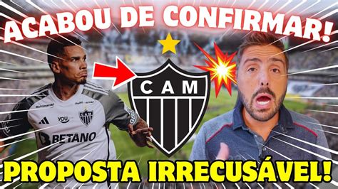 URGENTE MAIOR VENDA DA HISTÓRIA DO GALO NOTICIAS DO ATLETICO