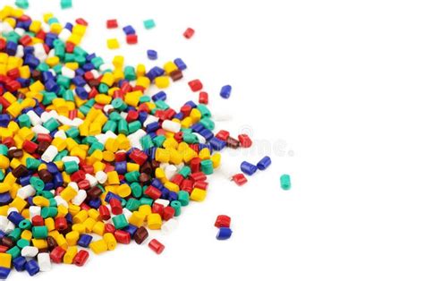 Colourful Plastic Granules Stock Images Vector Artwork Stock Images